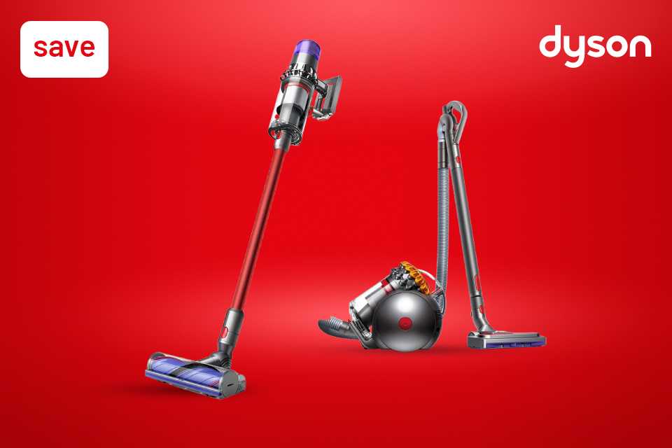 Save up to 20% on selected Dyson floorcare.