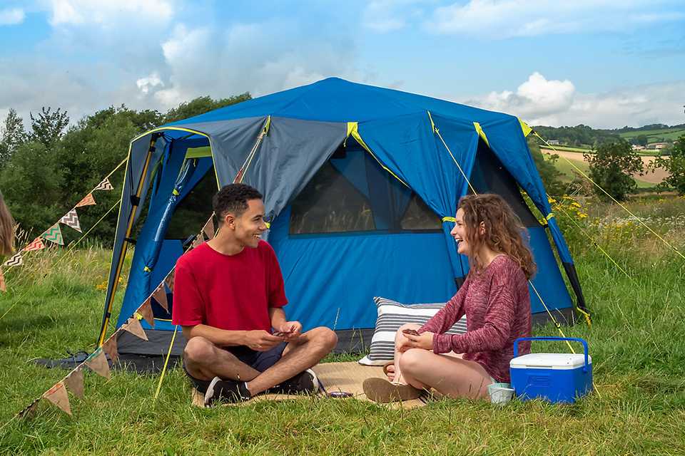 Coleman OctaGo, 3 Person Octagon Glamping Tent.