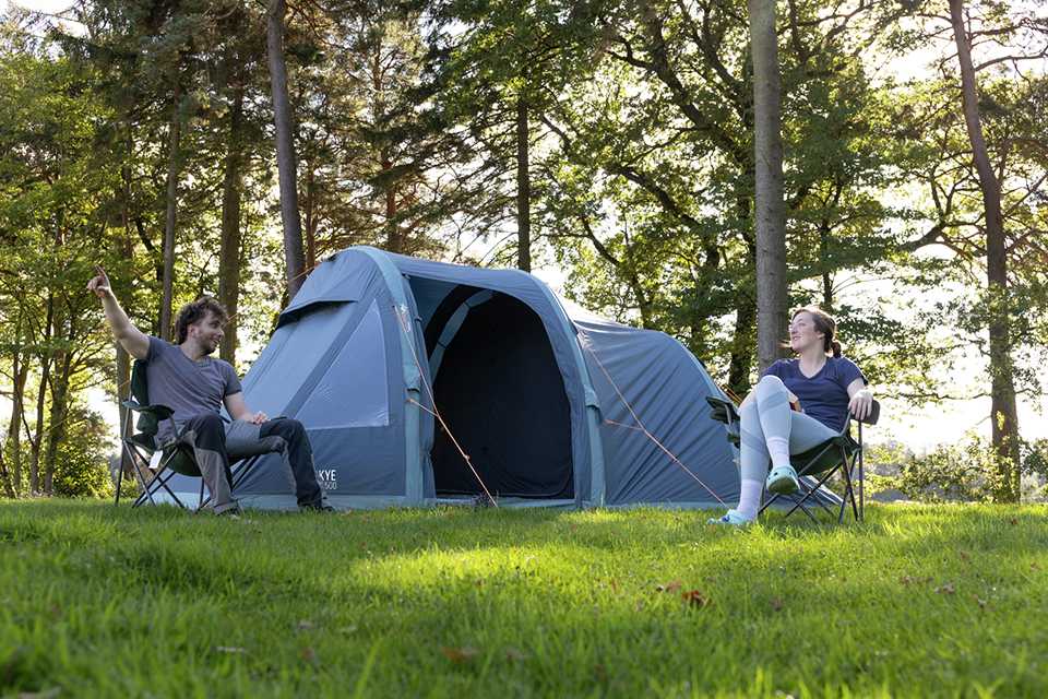 Vango Skye Airbeam 500 5 Man Inflatable Tunnel Tent.