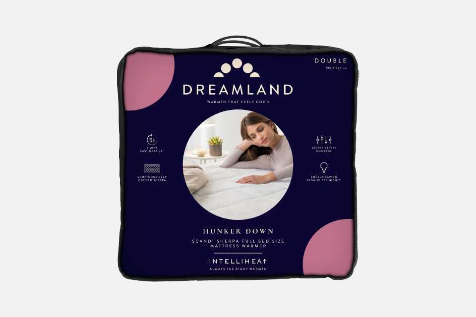 Dreamland Sherpa Electric Underblanket Single Control-Double.