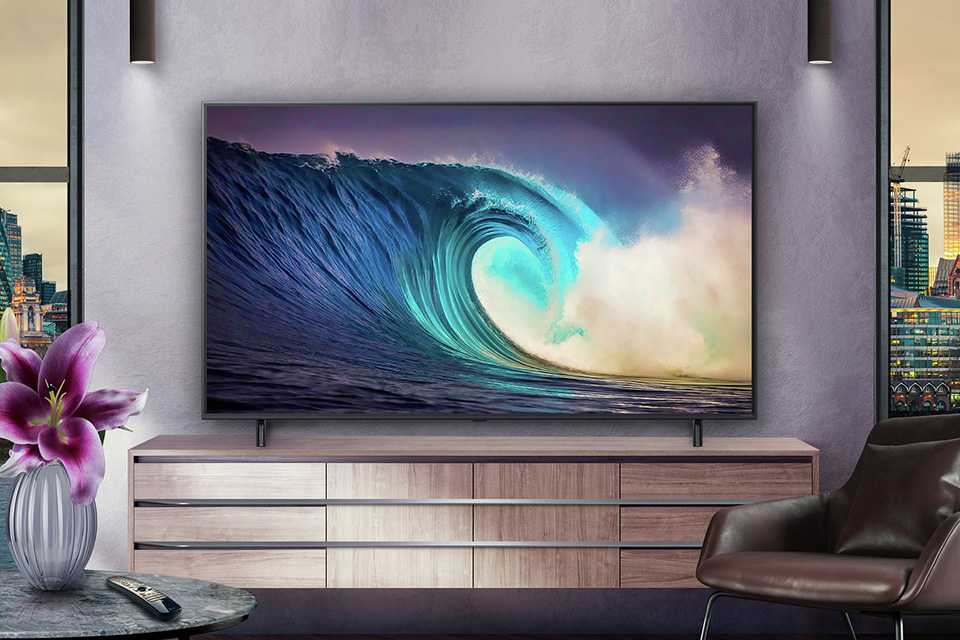 LG 65 Inch 65NANO80A6B Smart 4K UHD HDR NanoCell TV.