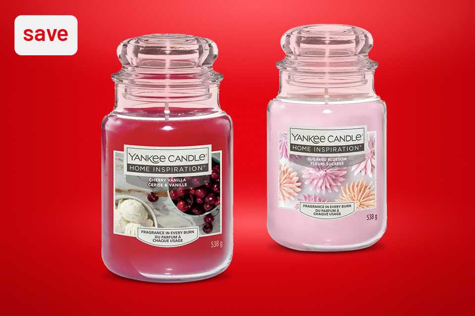 Save 25% on selected branded candles & fragrance. Includes Yankee, Woodwick, Wax Lyrical and more.