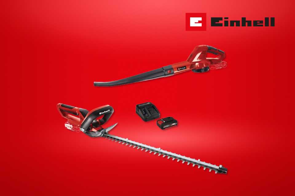 Save 30% on selected Einhell lines with code EINHELL30.
