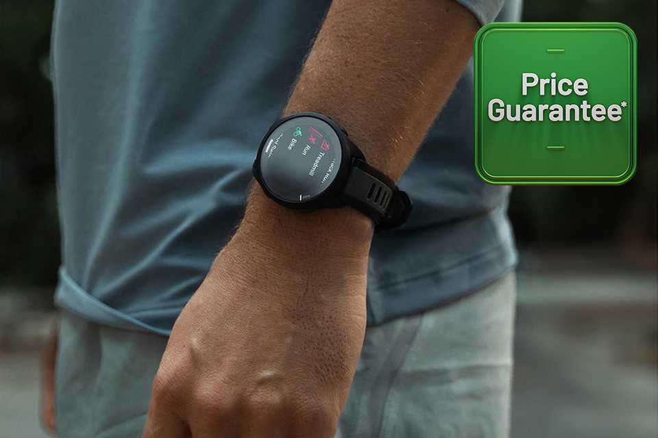 Price guarantee. Save over 30% on Garmin Forerunner 165 watches.