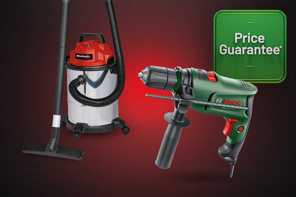 Price guarantee. Save up to 1/3 on selected DIY this Black Friday.