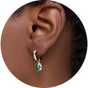 Drop earrings.