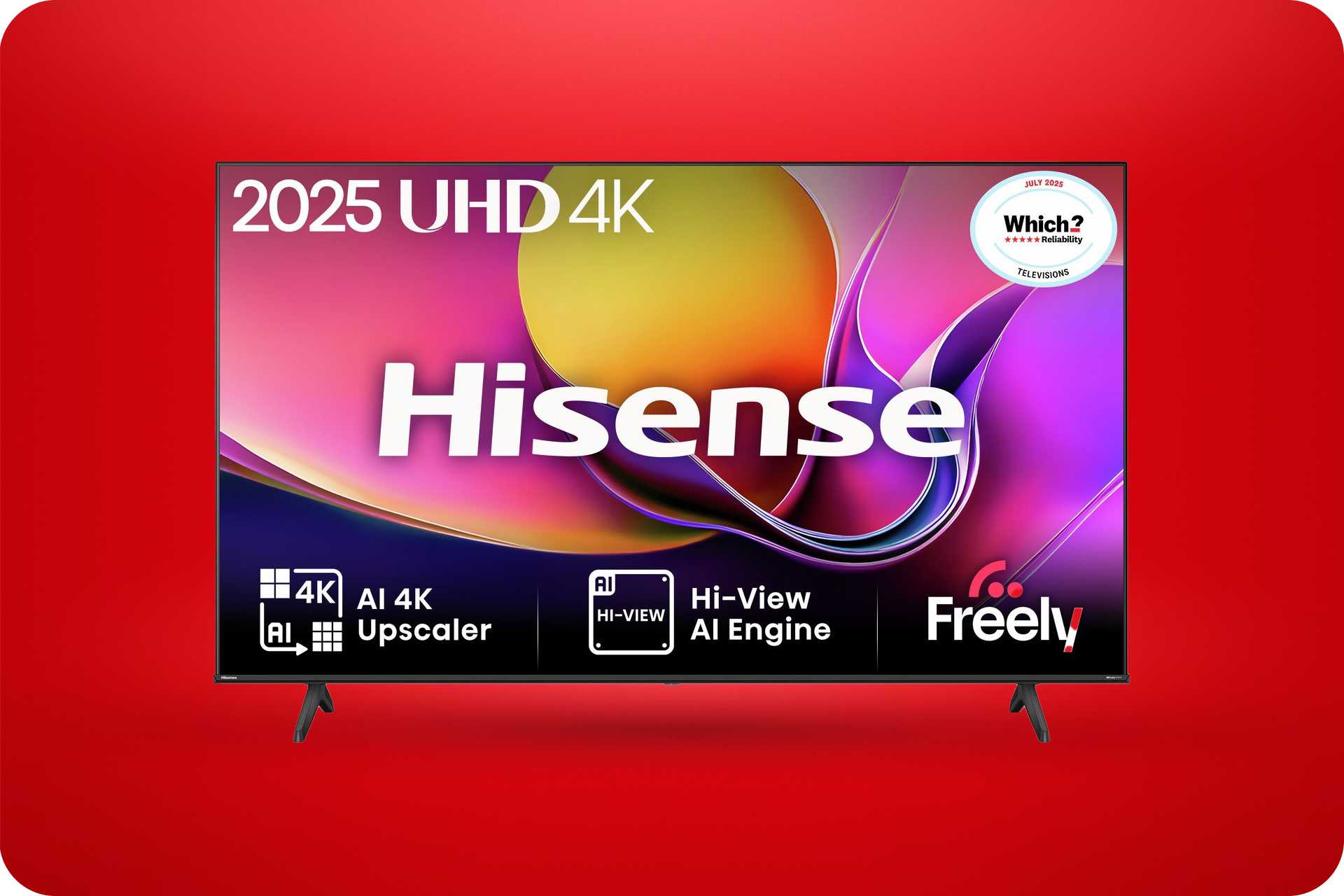 TVs starting at £129! Upgrade your viewing for less.