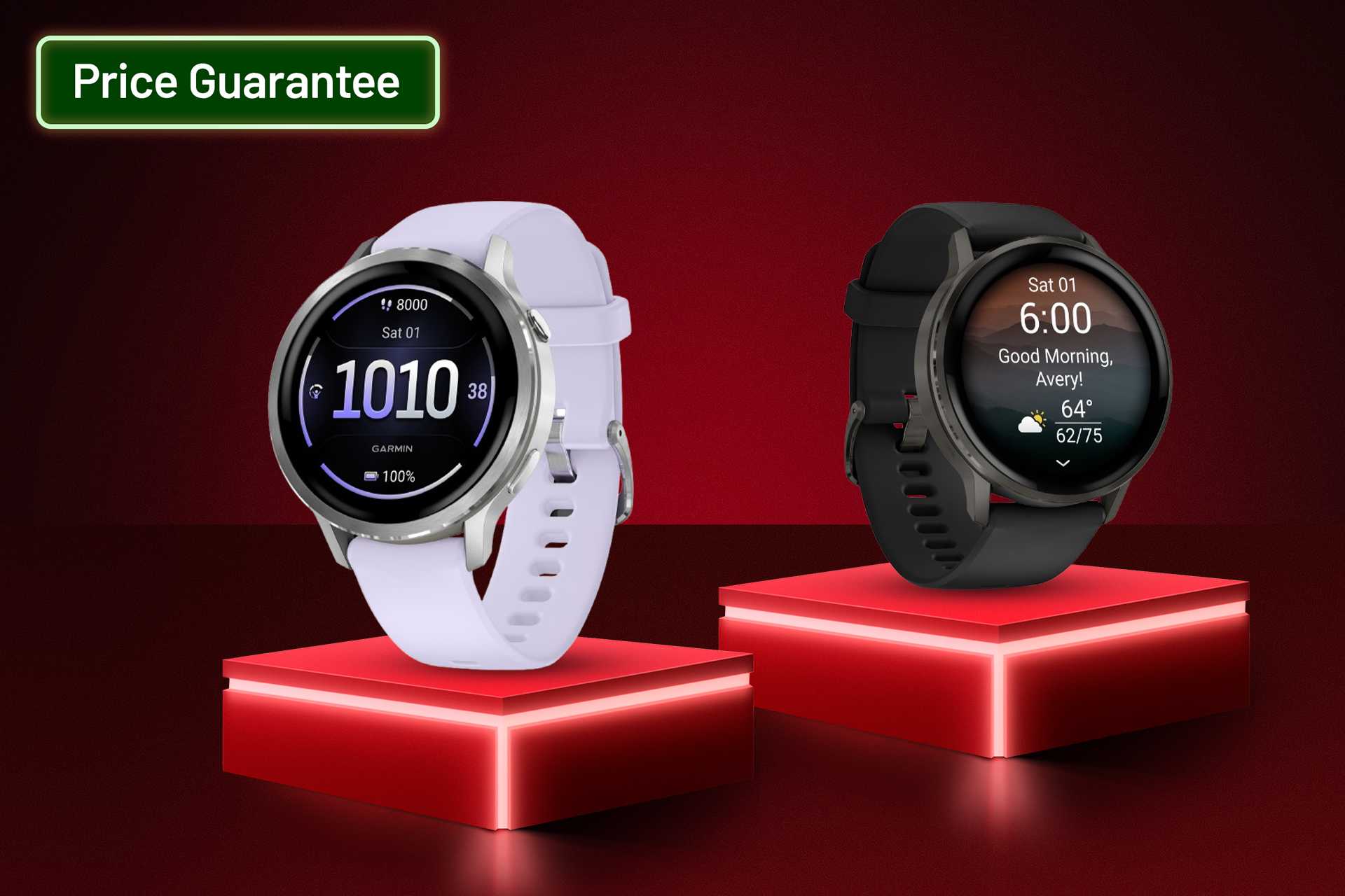 Price Guarantee. Save £100 on selected Garmin Venu 4's.