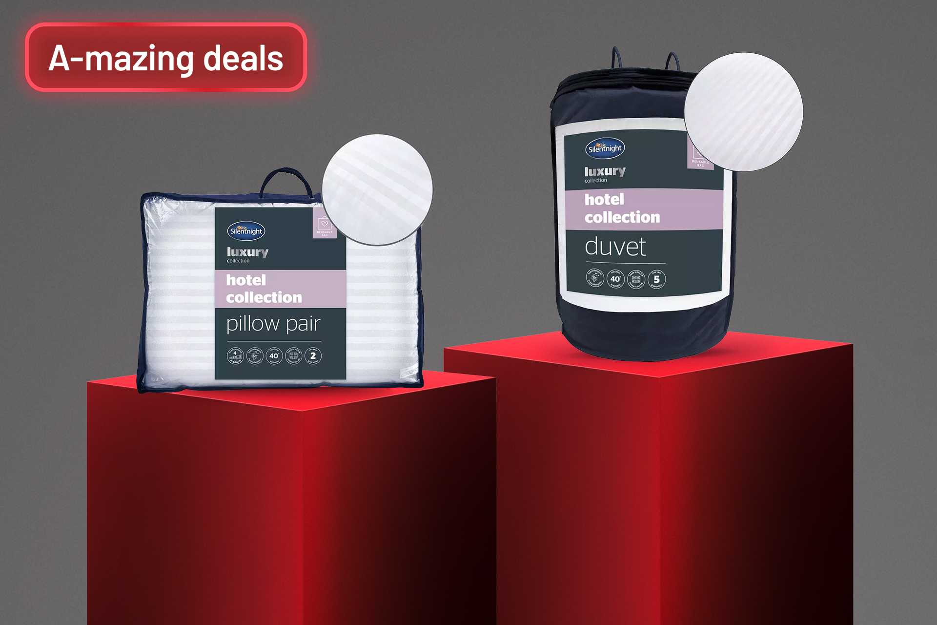 A-mazing deals. Save up to 50% on selected Silentnight hotel.