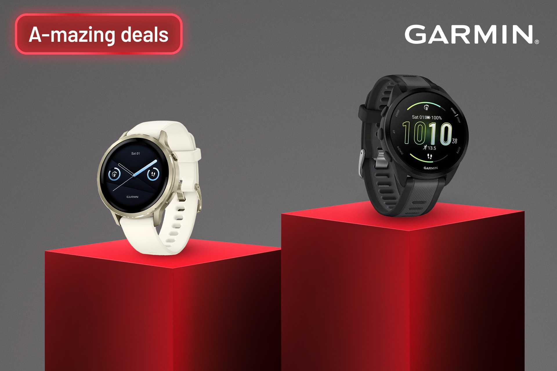A-mazing deals. Explore all offers on selected Garmin smart watches.