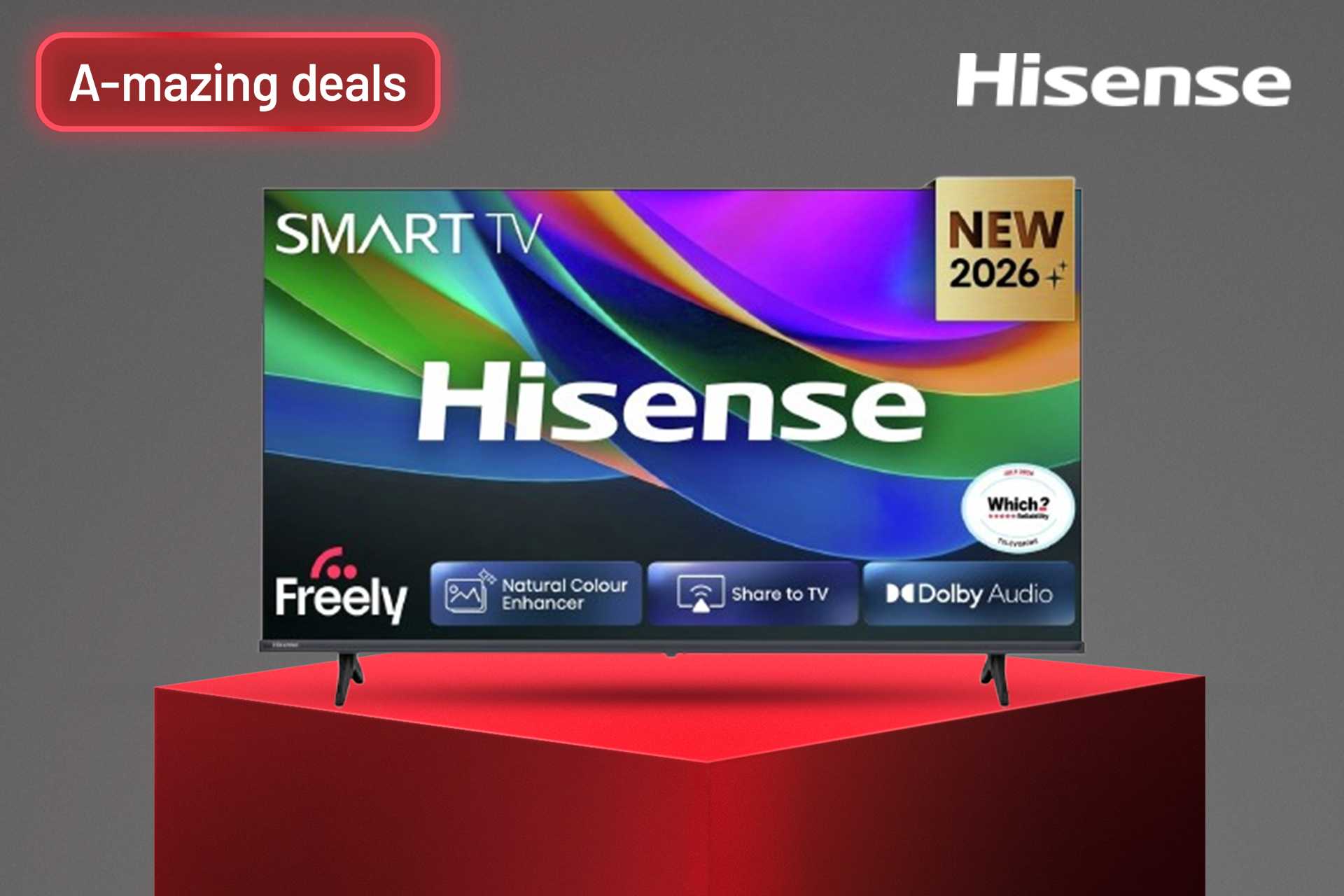 A-mazing deals. Explore all Hisense TV offers.