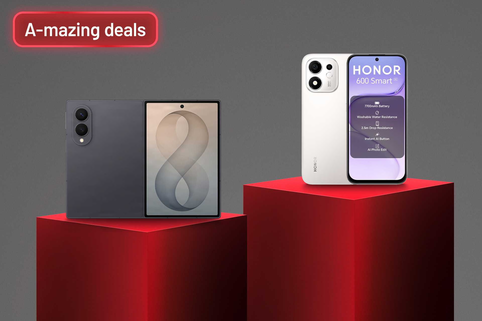 A-mazing deals. Save up to £300 on selected mobile phones.