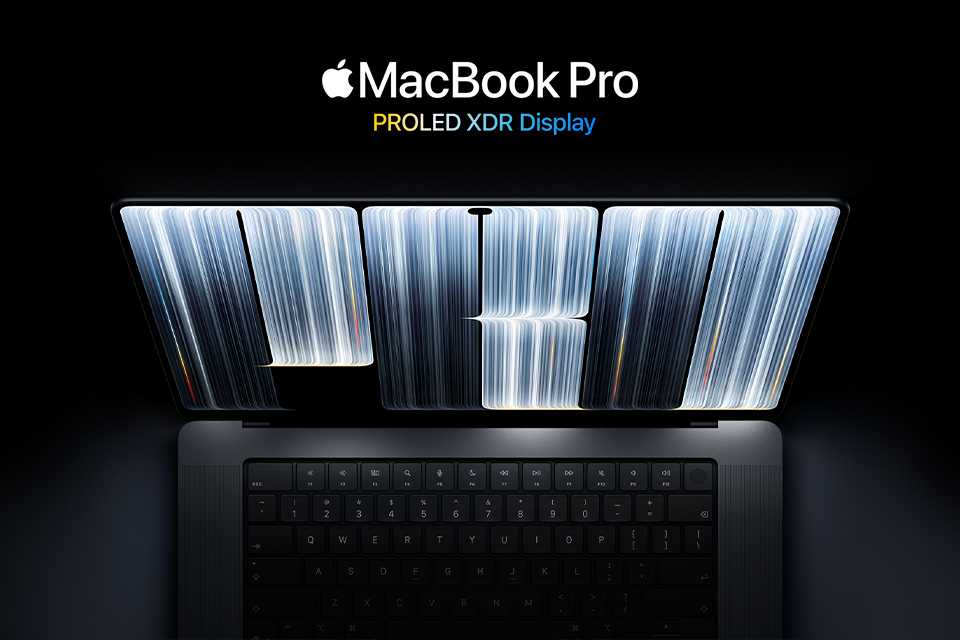 Apple. MacBook Pro. PROLED XDR Display.