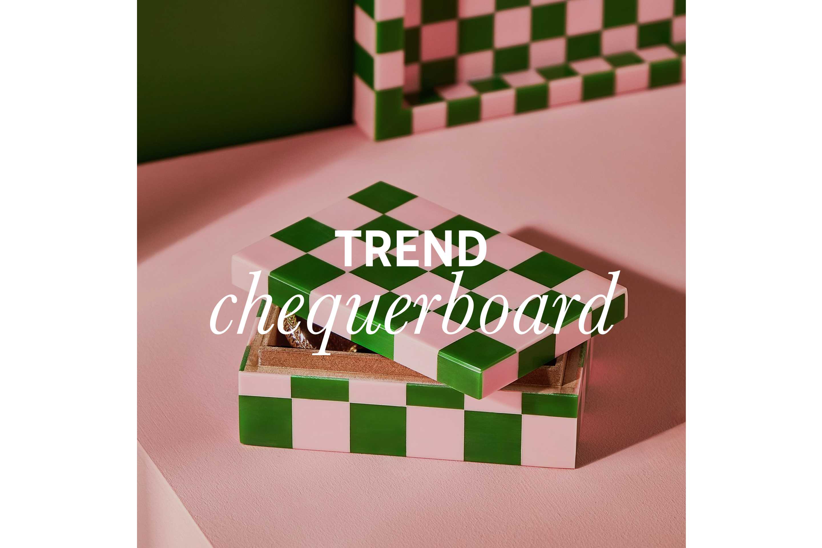 Trend chequerboard.