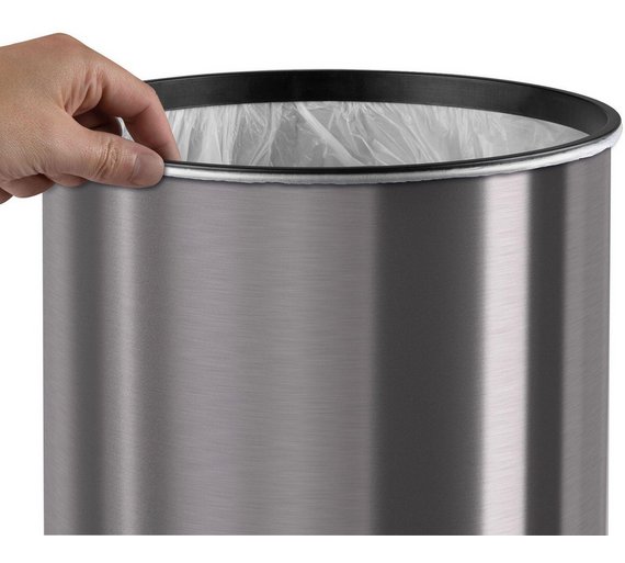 Buy Morphy Richards Accents 50L Round Sensor Bin S.Steel at Argos.co