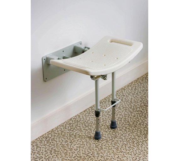 Buy Shower Seat with Legs Wall Mounted at Argos.co.uk Your Online
