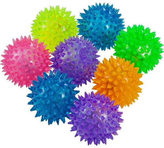Buy Flashing Spike Balls Party Fillers Pack of 8 at Argos.co.uk