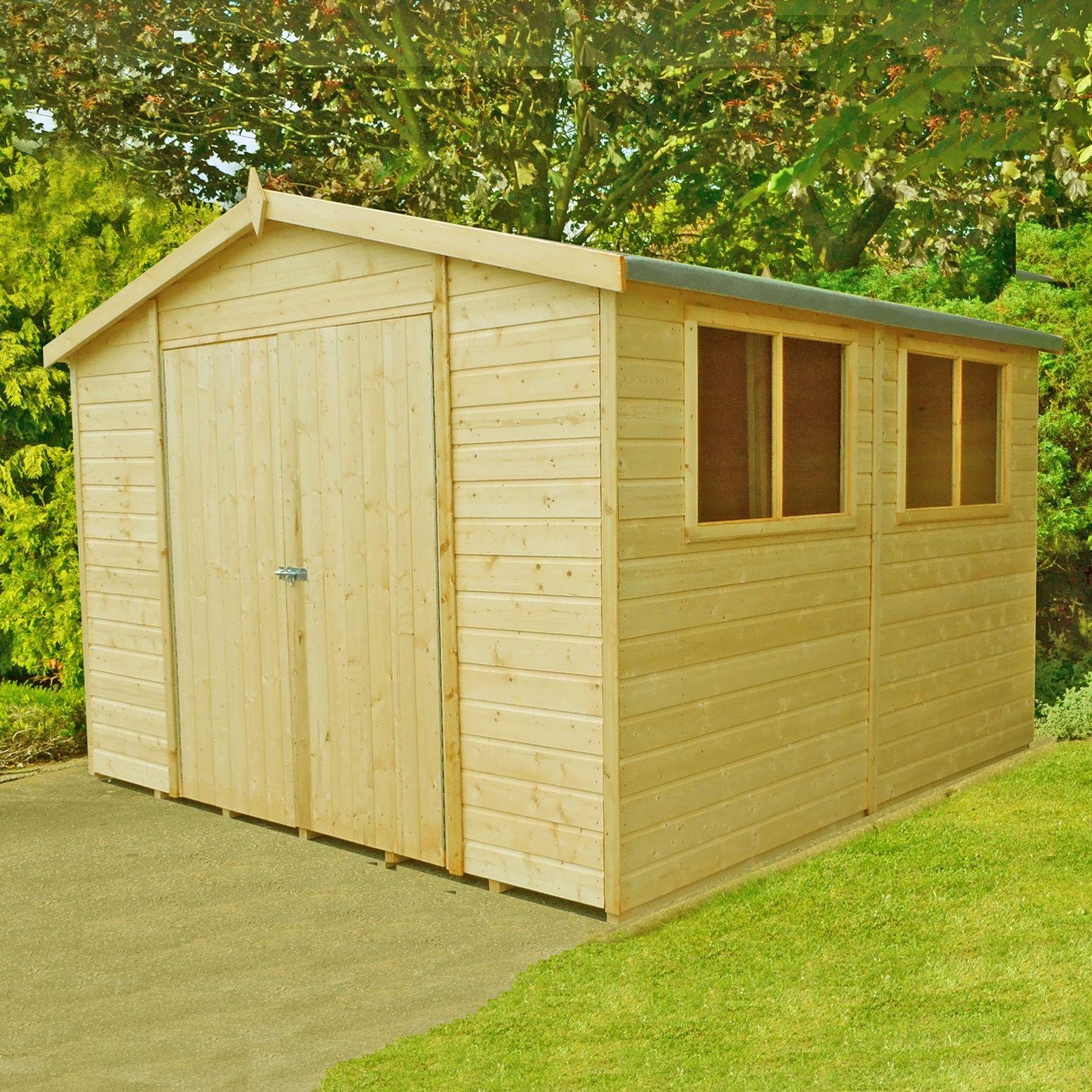 Homewood Workspace Shiplap Wooden Workshop - 10 x 10ft Review