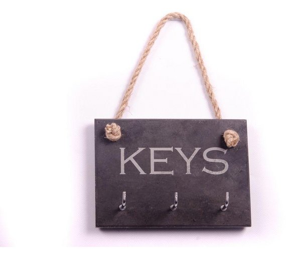 Buy House Nameplate Company Slate Key Holder at Argos.co.uk Your