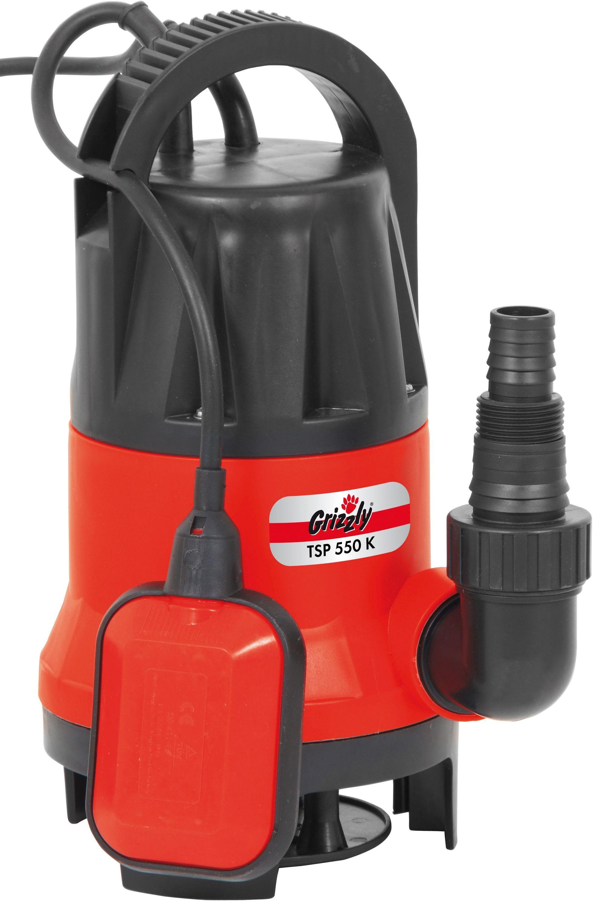 EAN 4035485006700 product image for Grizzly Tools 550W Electric Water Pump | upcitemdb.com