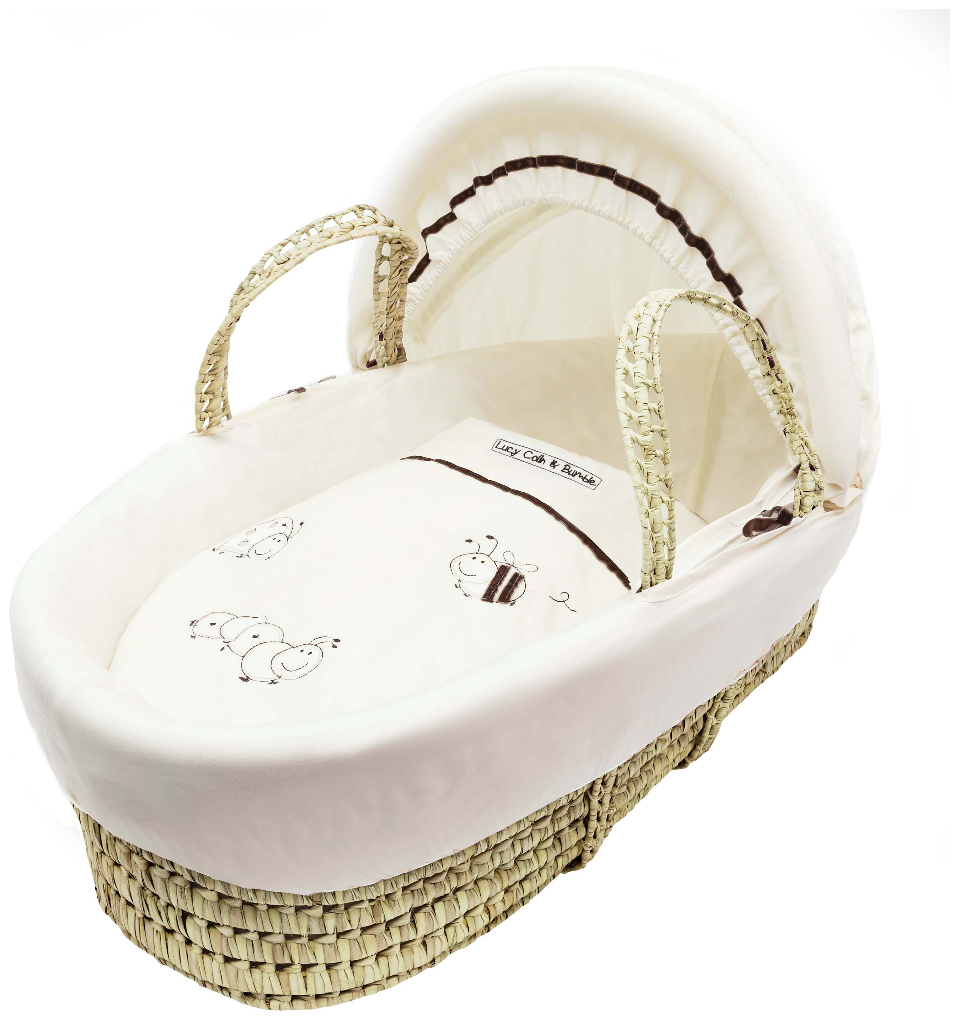 Daisy Boo Lucy Colin and Bumble Moses Basket. Review