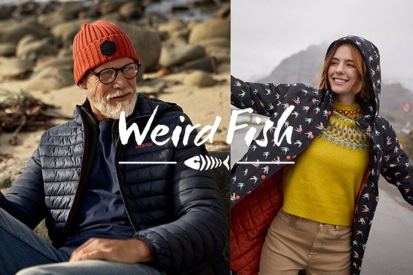 Weird Fish was born to make well-priced, well-made, distinctive clothes that feel good. Our shoal of followers love our fun, practical style and quality, offering something refreshingly different from the norm.