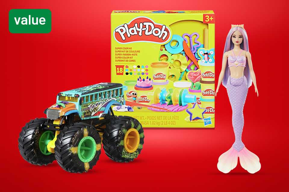 3 for £20 on selected toys.