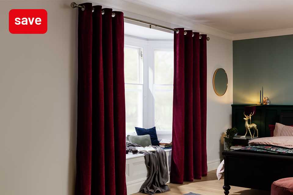 Get ready for darker nights with up to 1/3 off selected home furnishings. Includes curtains and blinds.