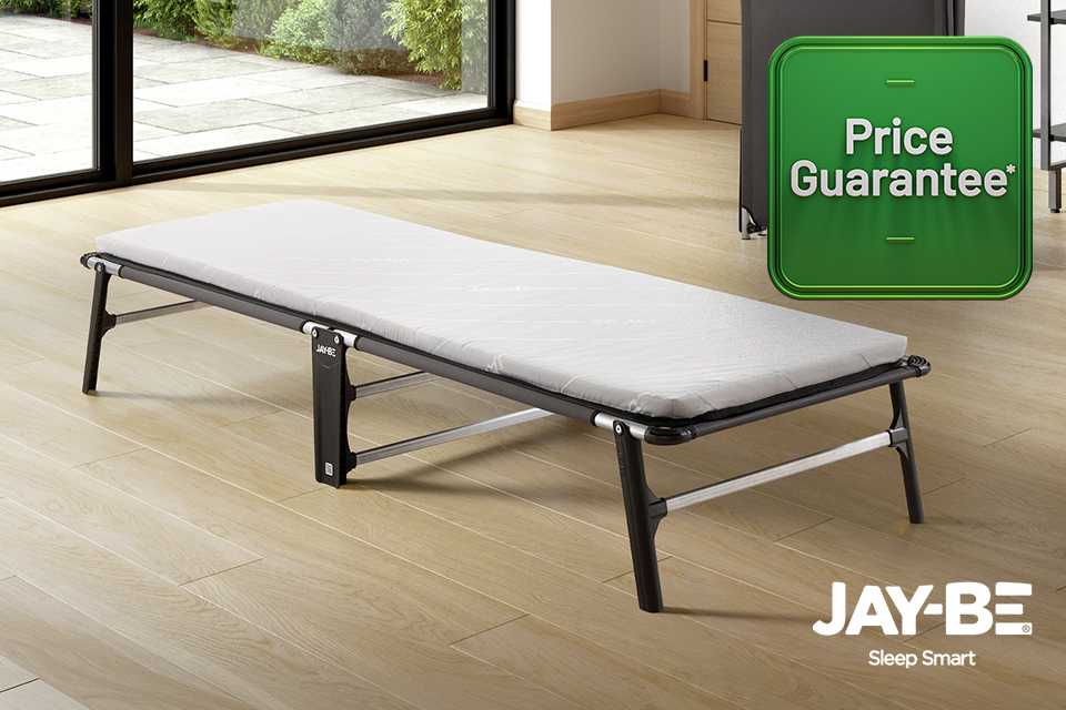 Price Guarantee. Save up to 25% on selected Jay-Be folding beds.