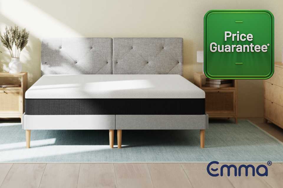 Price Guarantee. Save up to 40% on selected Emma mattresses.
