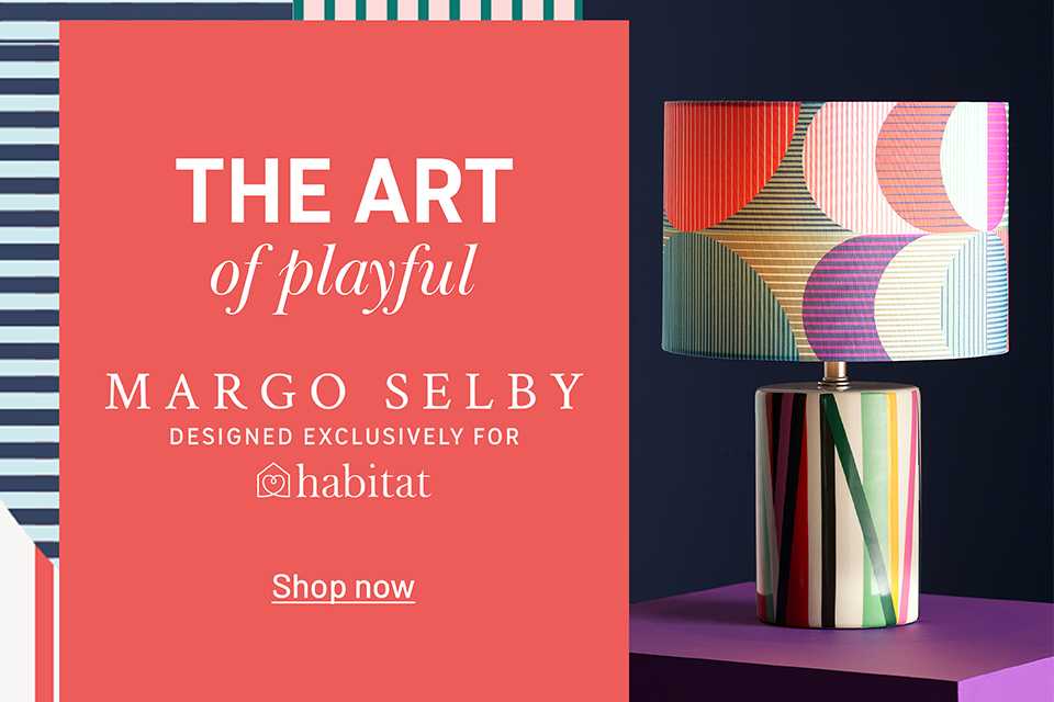 The art of playful. Margo Selby. Shop now.