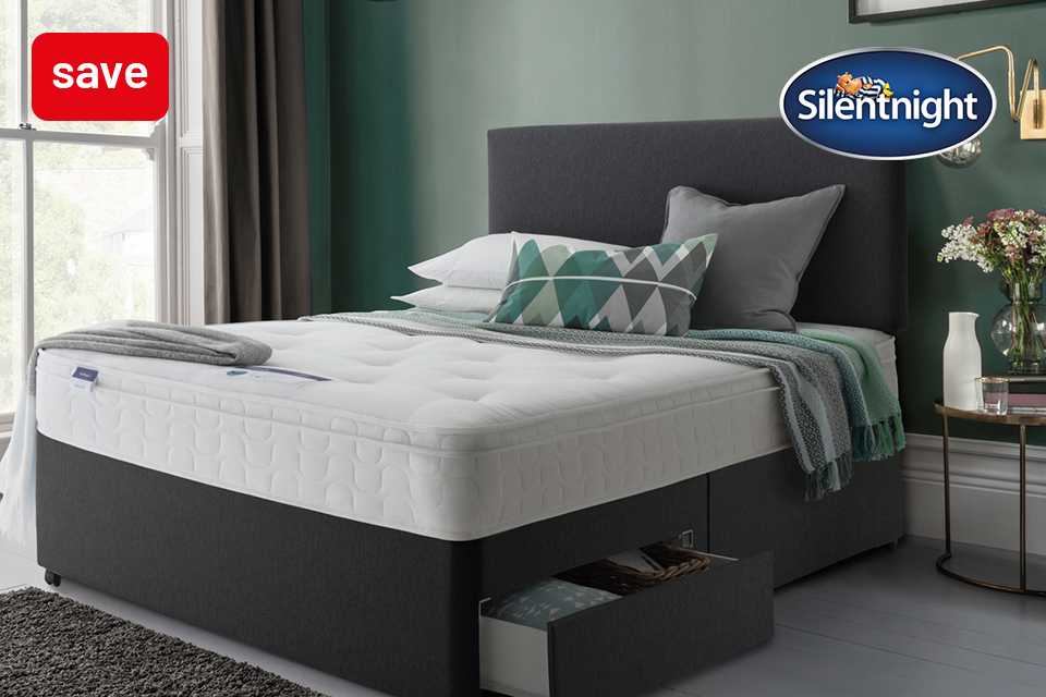 Save on selected Silentnight using code SILENT20 and SILENT30.