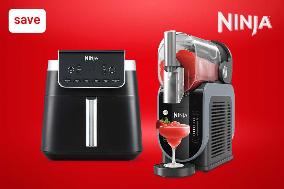 Save up to 30% on selected Ninja small kitchen appliances.