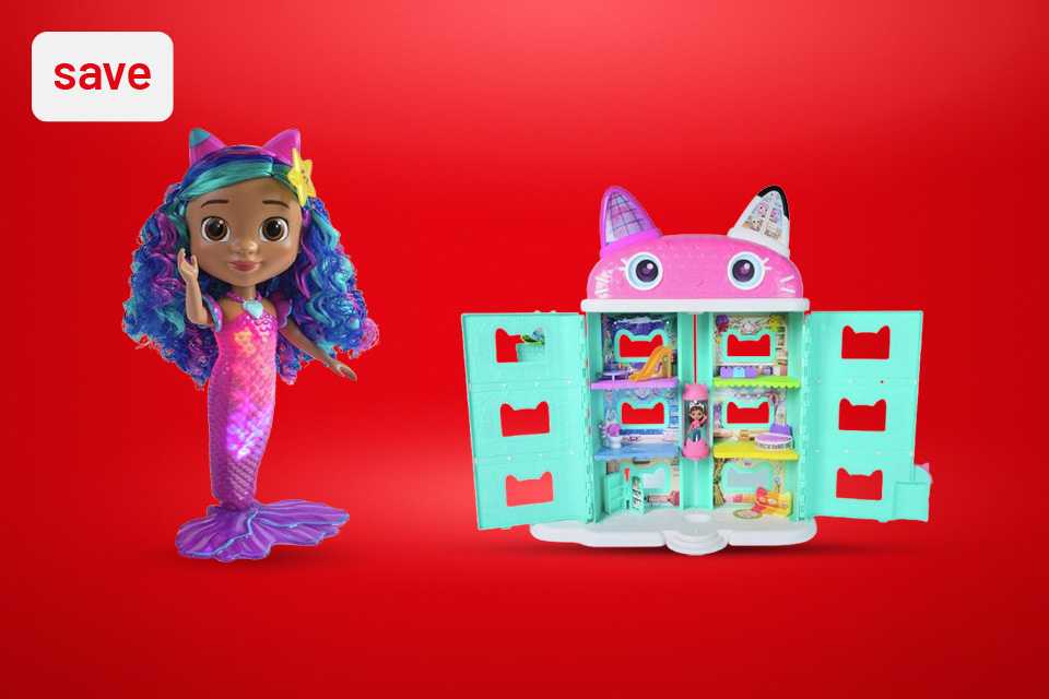 Save up to 50% on selected Gabby's Dollhouse.
