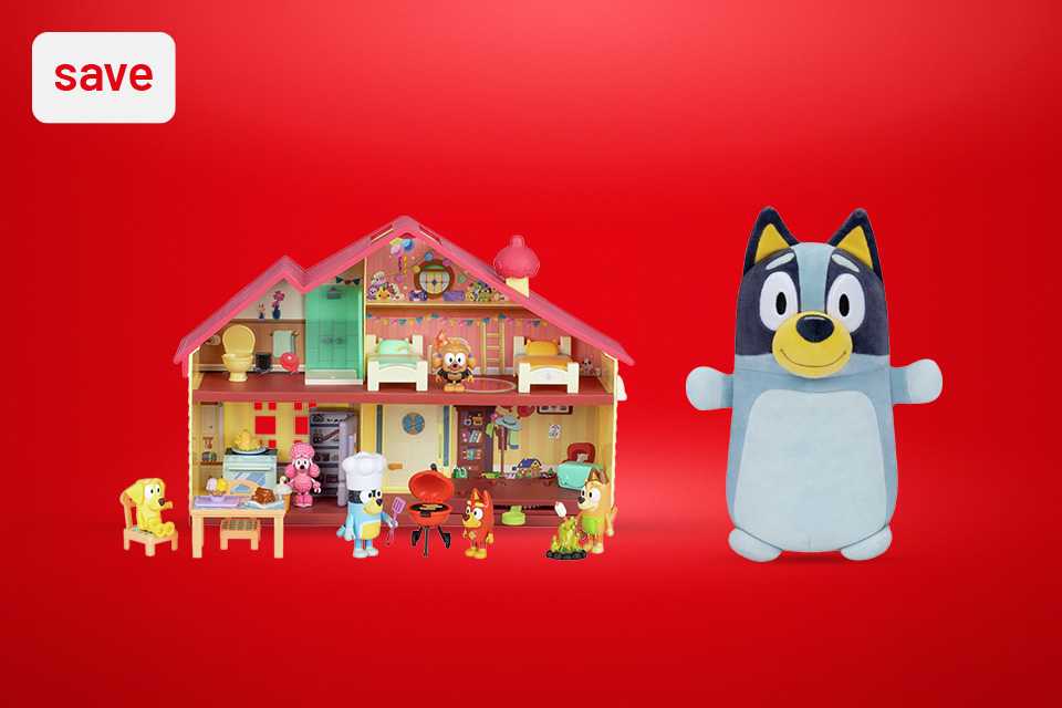 Save up to 50% on selected Bluey.