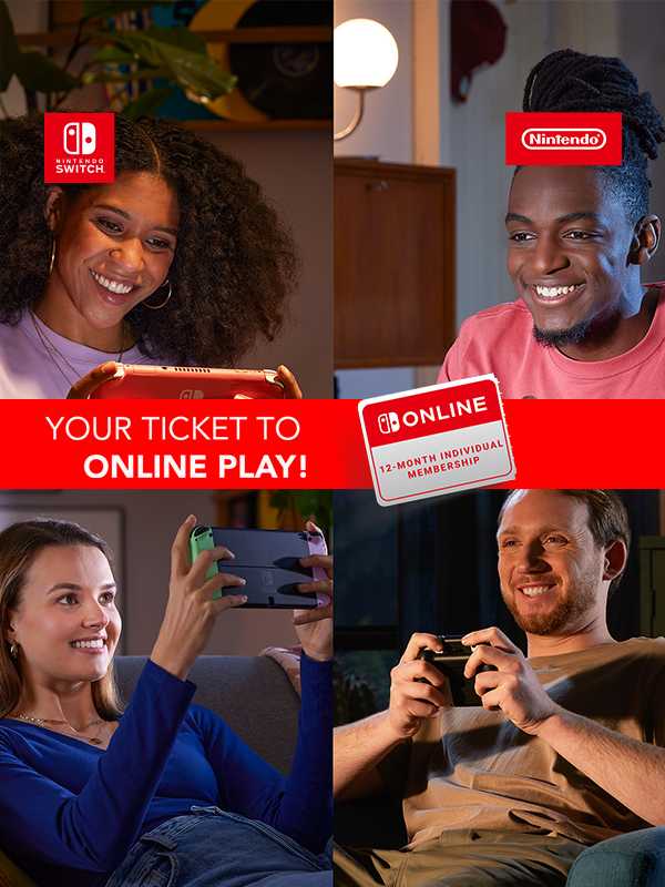 Nintendo Switch online memberships.