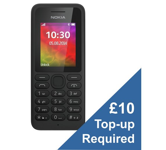 Buy EE Nokia 130 Mobile Phone Black at Argos.co.uk Your Online Shop