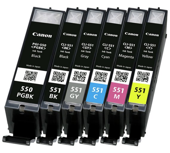 Buy Canon PGI550/CLI551PG Black and Colour Ink at Argos.co.uk Your Online Shop for Printer
