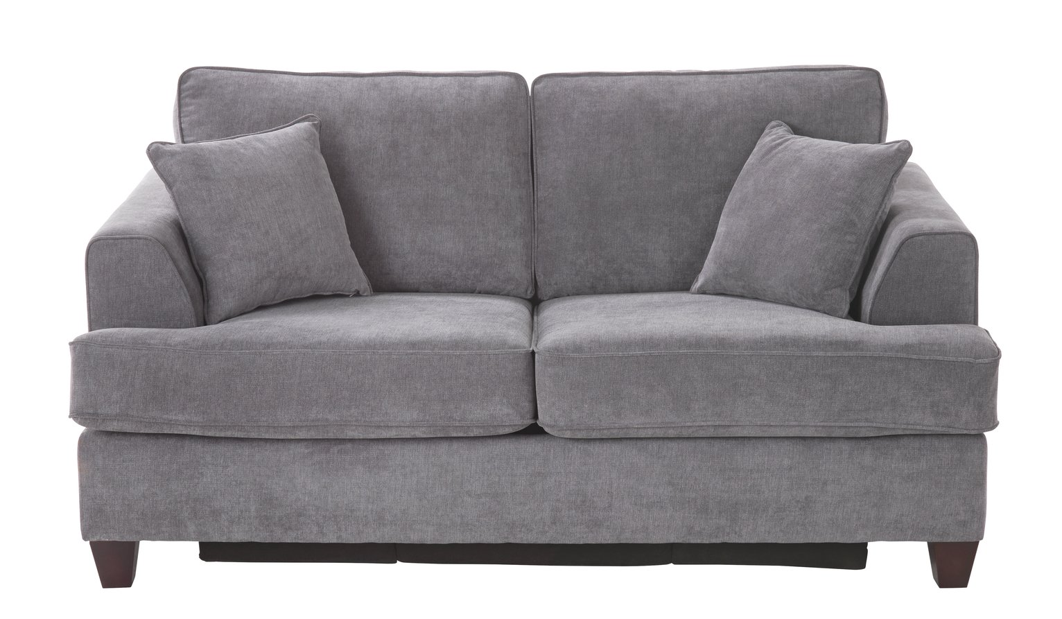 Heart of House Camden 2 Seater Sofa Bed - Pewter + Black Legs Review