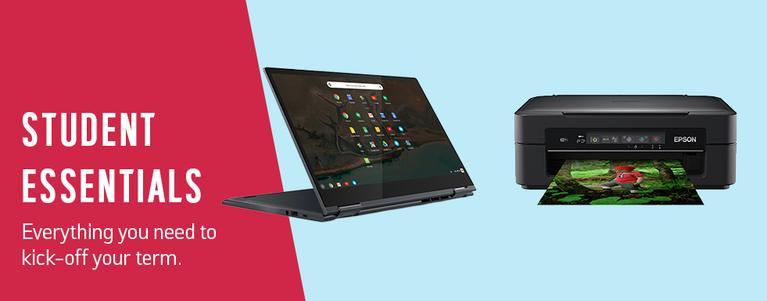 Student essentials. Everything you need to kick-off your term.