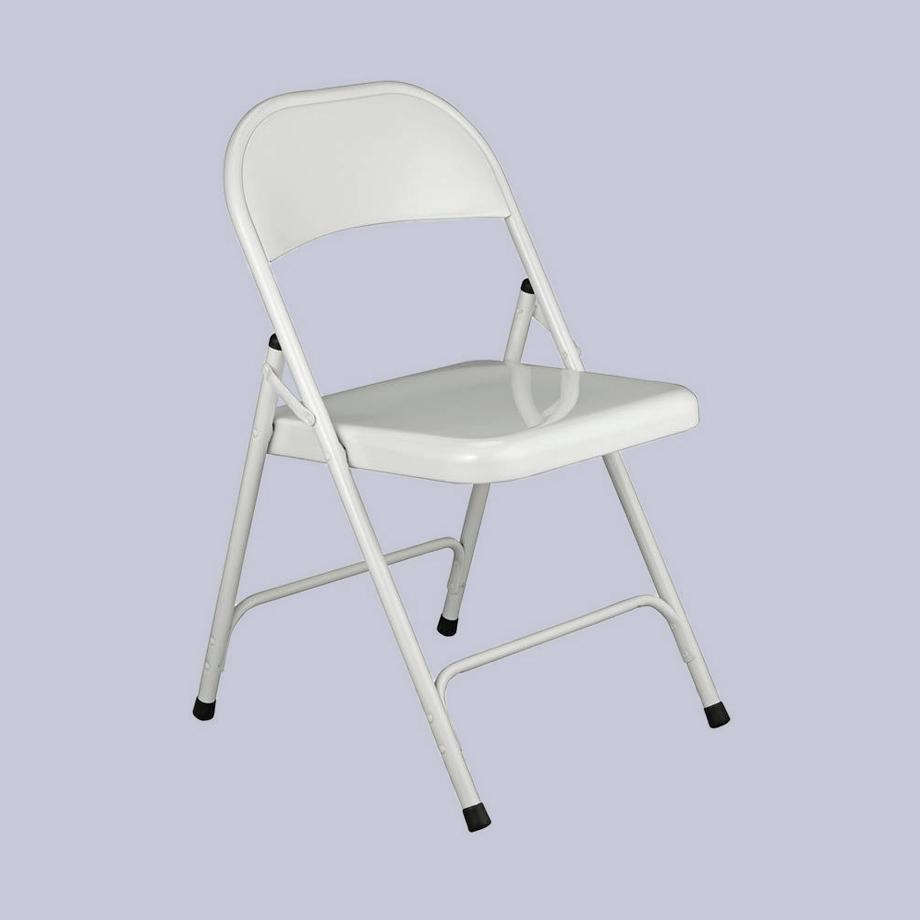 Image of a white chair.