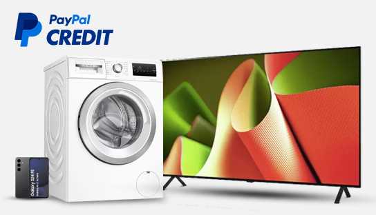 PayPal credit that allows you to spread the cost of your purchase on any product £499+ over 36 months. Representative 23.9% APR variable. Subject to status. Terms and conditions apply. UK residents only.