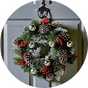 Wreaths and garlands.
