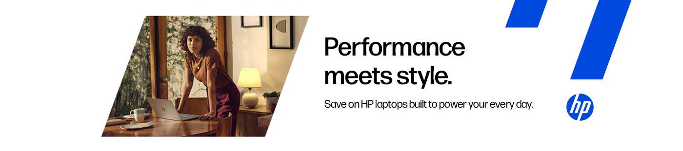 HP. Performance meets style. Save on HP laptops built to power your every day.