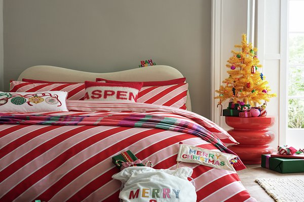 Save 25% on selected festive homewares with code MERRY25. Includes candles, bedding, tableware and more. Shop now.