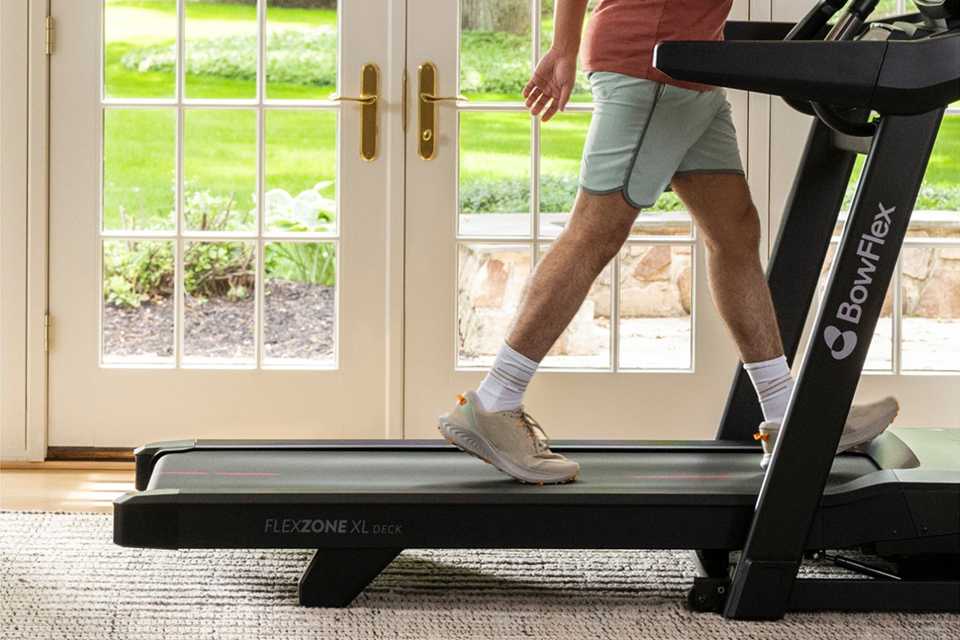 BowFlex BFX T9 Folding Treadmill with Incline and Bluetooth.