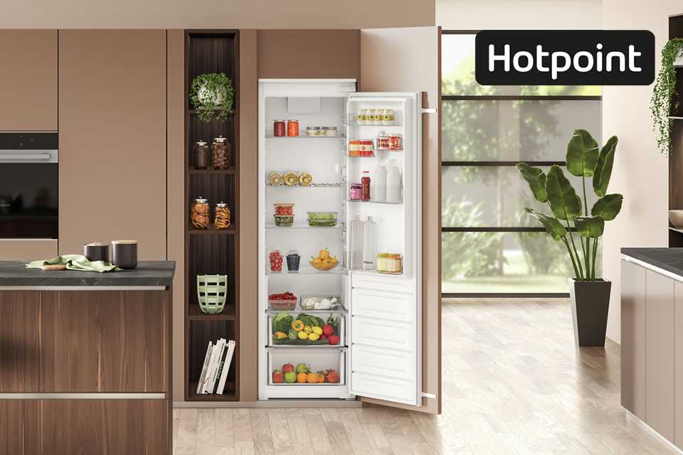 Hotpoint. Blending style and practicality, designed to fit seamlessly into your kitchen.