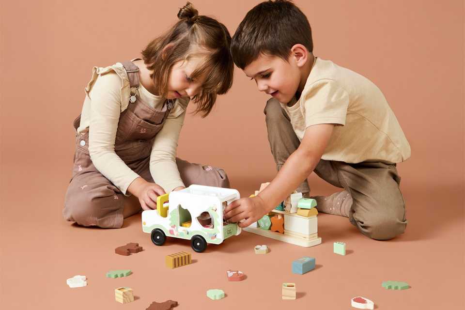 Chad Valley Woodland Shape Stack.