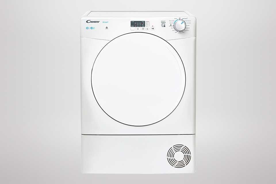 Candy CSEC8LF-80 8KG Condenser Tumble Dryer - White.
