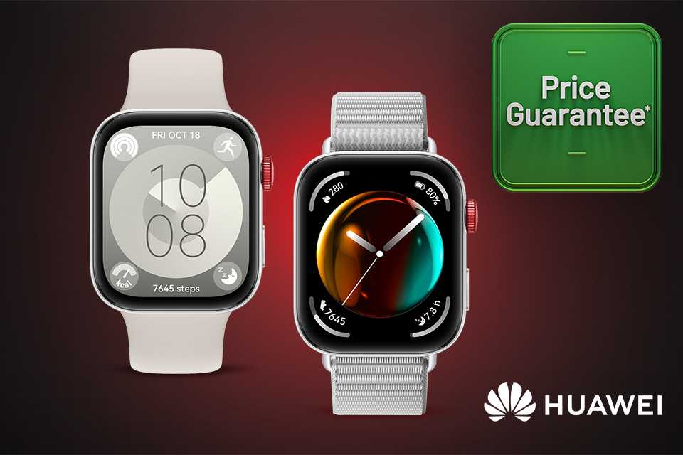 Price Guarantee*. Lowest ever price on Huawei Fit 3.